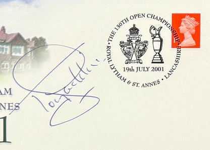 Tony Jacklin, 'The Open' Golf Legend, Hand Signed First Day Cover FDC 40cm x 30cm Framed & COA