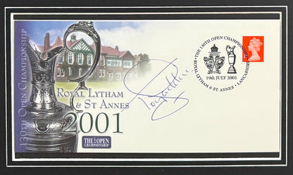 Tony Jacklin, 'The Open' Golf Legend, Hand Signed First Day Cover FDC 40cm x 30cm Framed & COA
