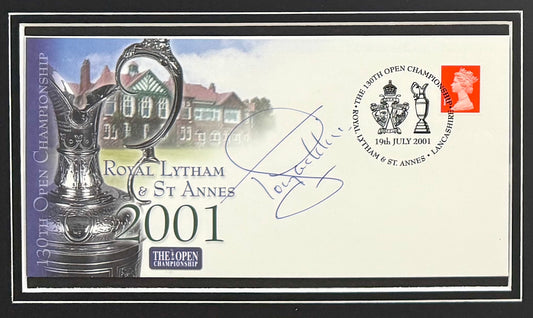 Tony Jacklin, 'The Open' Golf Legend, Hand Signed First Day Cover FDC 40cm x 30cm Framed & COA