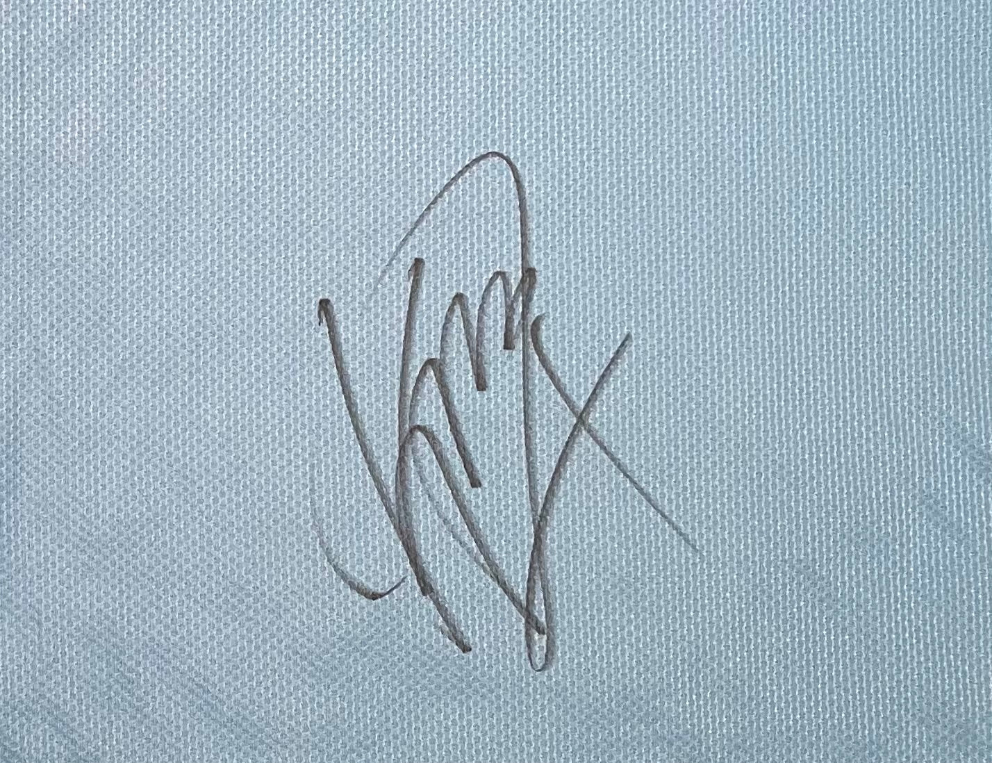 KALVIN PHILLIPS HAND SIGNED FRAMED MANCHESTER CITY SHIRT