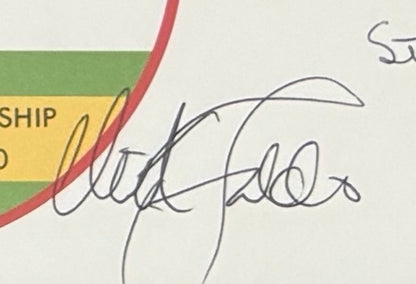 Nick Faldo, 'The Open' Golf Legend, Hand Signed First Day Cover FDC 40cm x 30cm Framed & COA