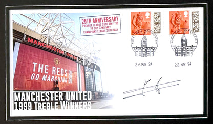 Jaap Stam, Manchester United Legend, Hand Signed Ltd. Edition First Day Cover With COA