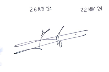 Jaap Stam, Manchester United Legend, Hand Signed Ltd. Edition First Day Cover With COA