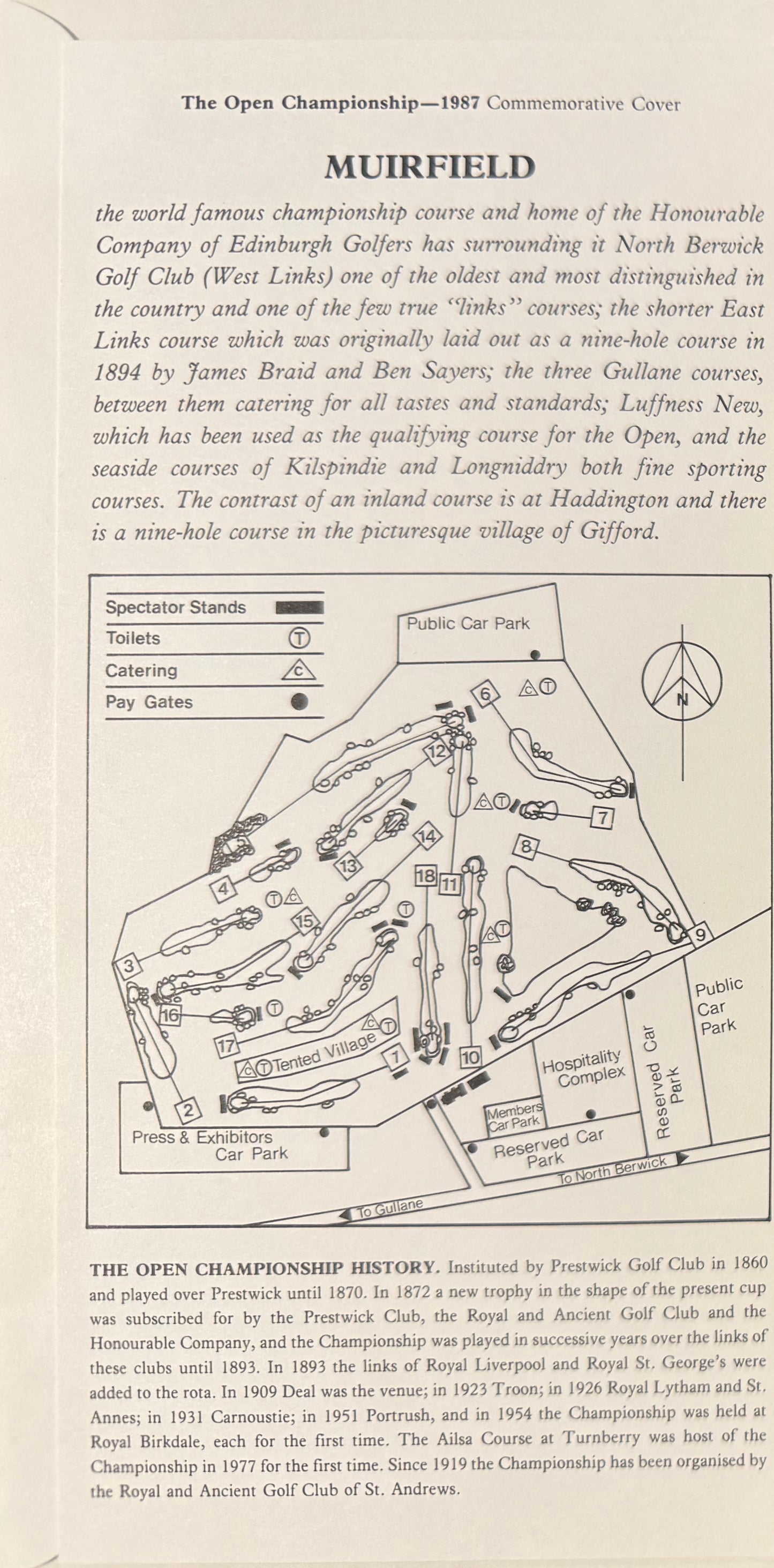 Nick Faldo, 'The Open' Golf Legend, Hand Signed First Day Cover FDC 40cm x 30cm Framed & COA