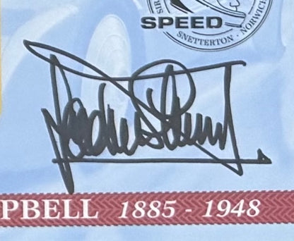Sir Jackie Stewart, Stirling Moss, F1 Legends, Hand Signed Limited Edition First Day Cover (FDC) Presentation & COA