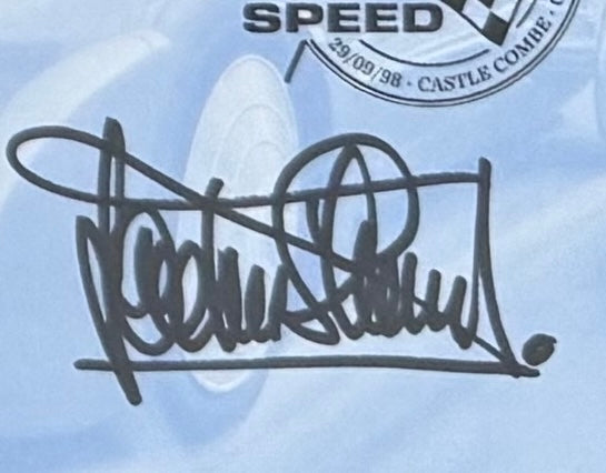 Sir Jackie Stewart, Stirling Moss, F1 Legends, Hand Signed Limited Edition First Day Cover (FDC) Presentation & COA