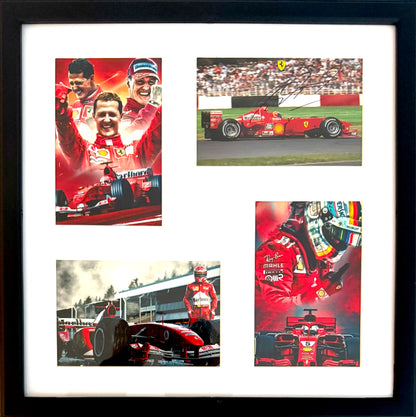 Michael Schumacher, F1 Legend, Hand Signed Framed Photo Presentation With COA