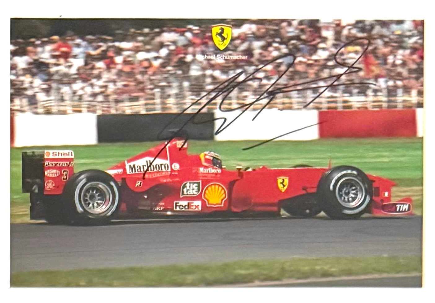 Michael Schumacher, F1 Legend, Hand Signed Framed Photo Presentation With COA