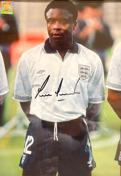 PAUL PARKER HAND SIGNED ENGLAND PHOTO WITH COA