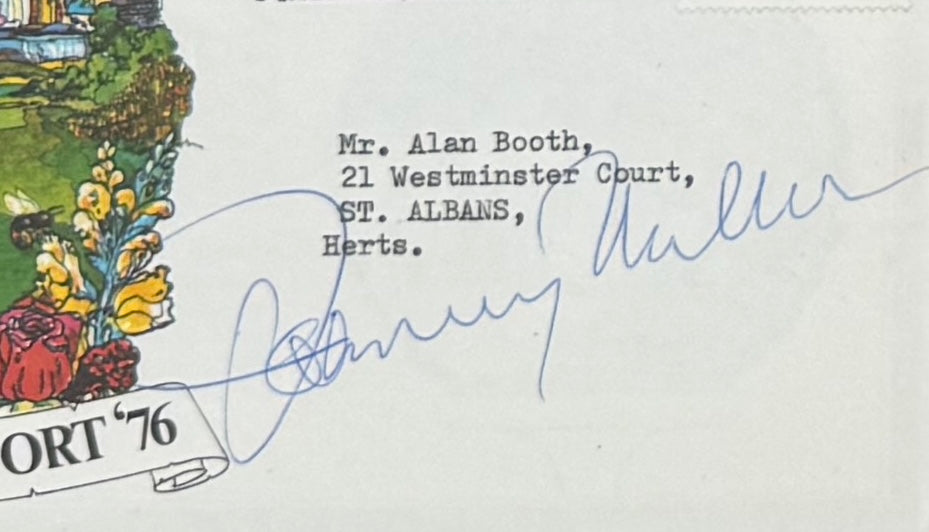 Johnny Miller, 'Open' Golf Legend, Hand Signed First Day Cover FDC 40cm x 30cm Framed With COA