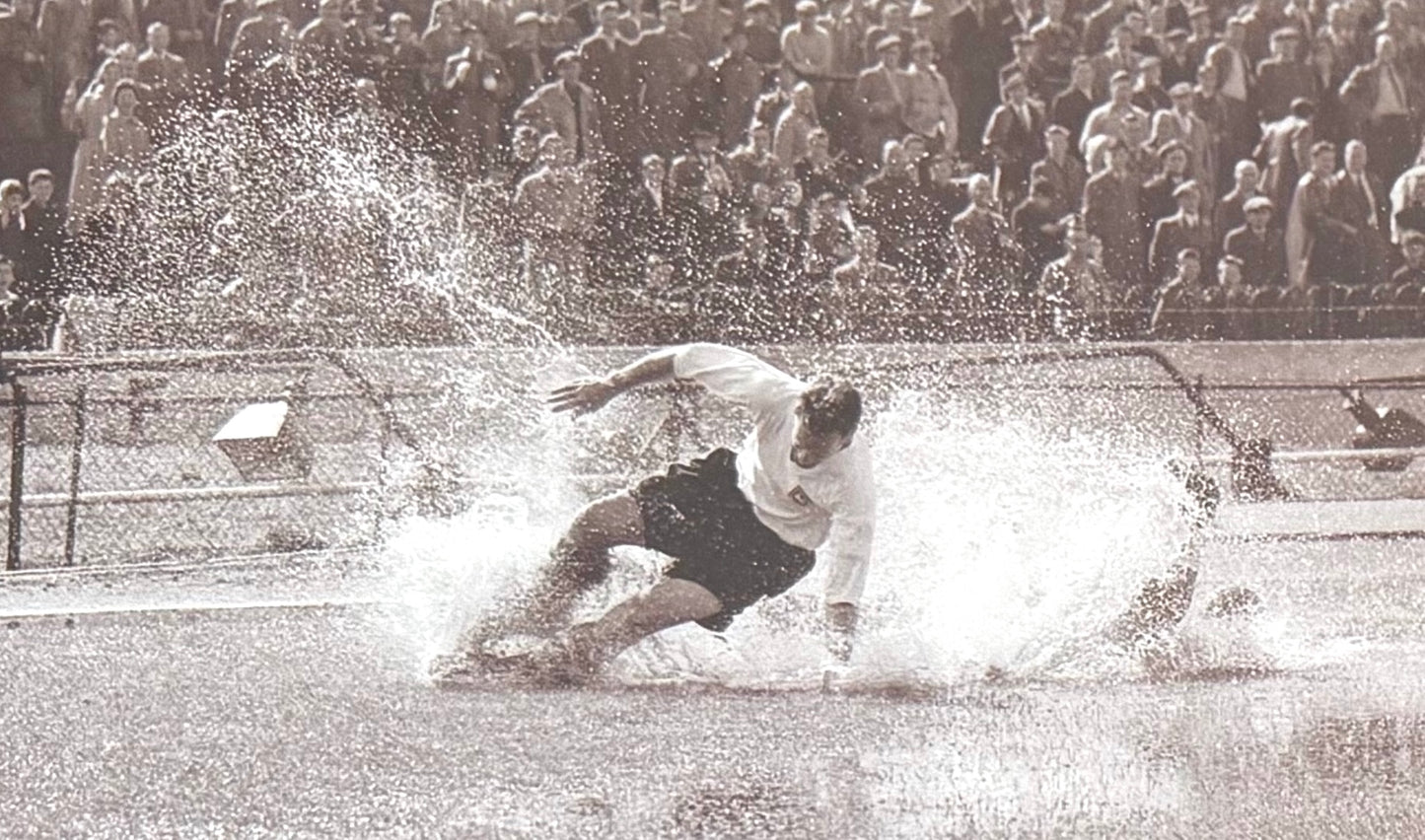 Tom Finney, PNE England Legend, Hand Signed Framed First Day Cover & COA
