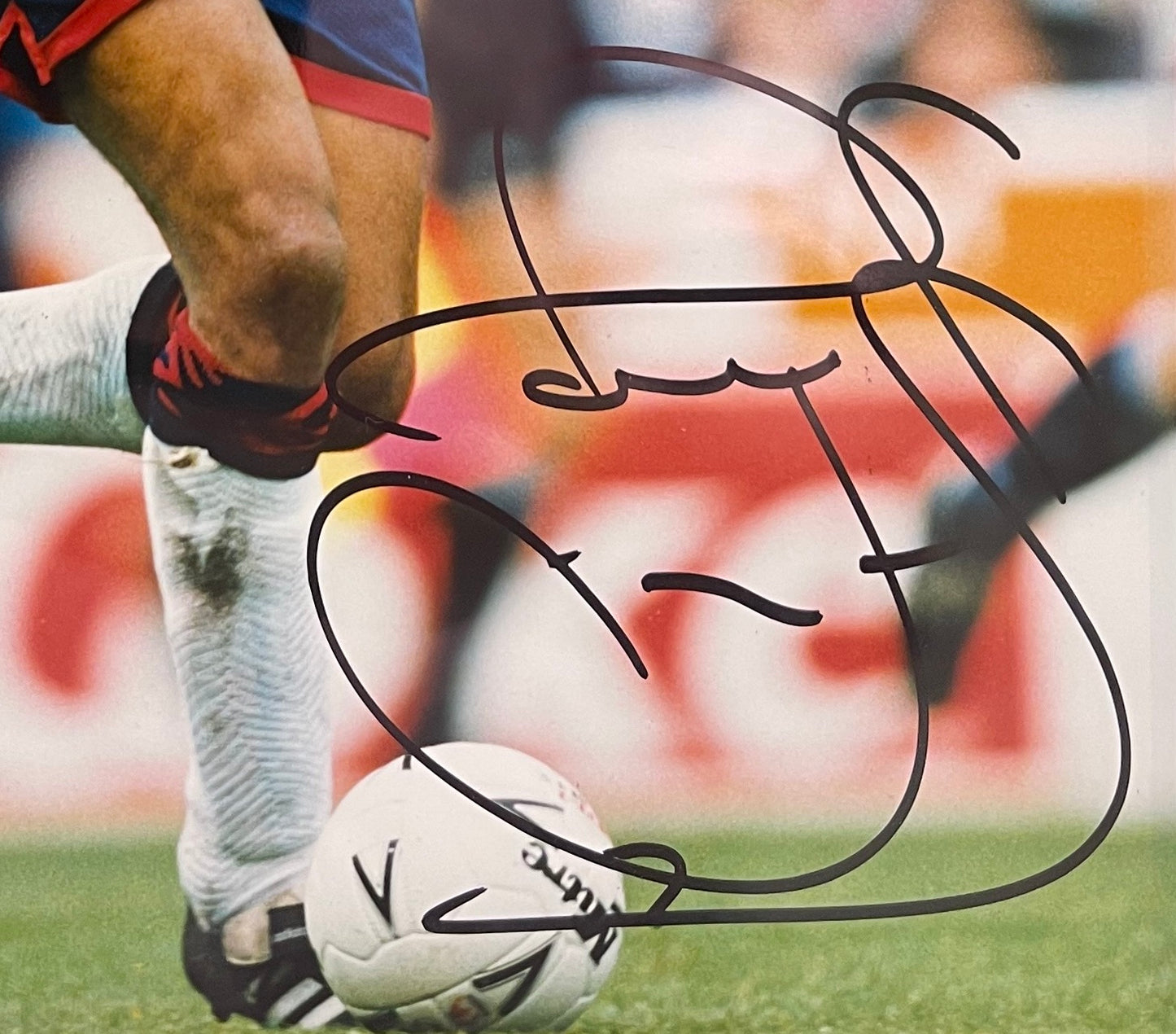 PAUL INCE MANCHESTER UNITED ENGLAND PHOTO HAND SIGNED WITH COA