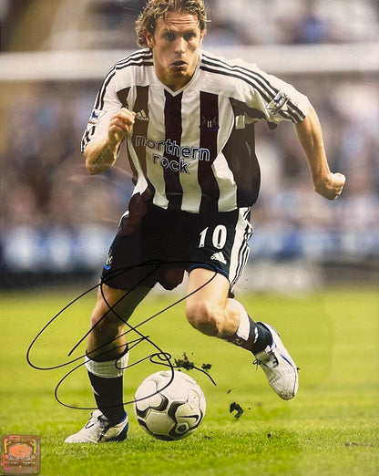 CRAIG BELLAMY NEWCASTLE UNITED HAND SIGNED PHOTO WITH COA