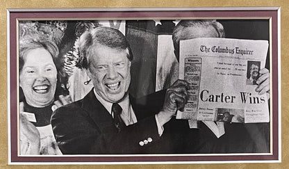 Jimmy Carter, Former President, Hand Signed Cheque Presentation, With Disney COA