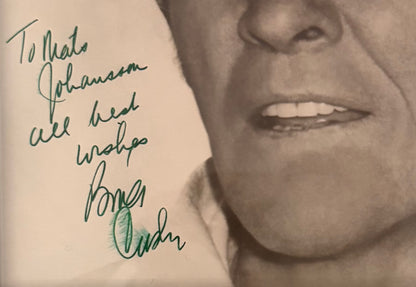 Bing Crosby, Hand Signed Framed 25cm x 20cm Publicity Photo & COA