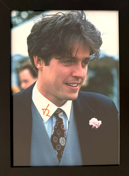 Hugh Grant, Hand Signed Original Framed 30cm x 20cm Photo & COA