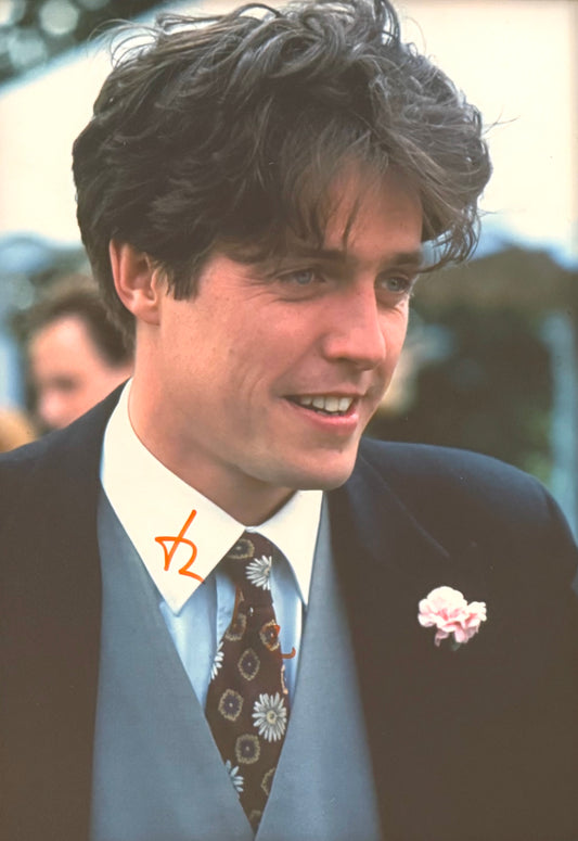 Hugh Grant, Hand Signed Original Framed 30cm x 20cm Photo & COA