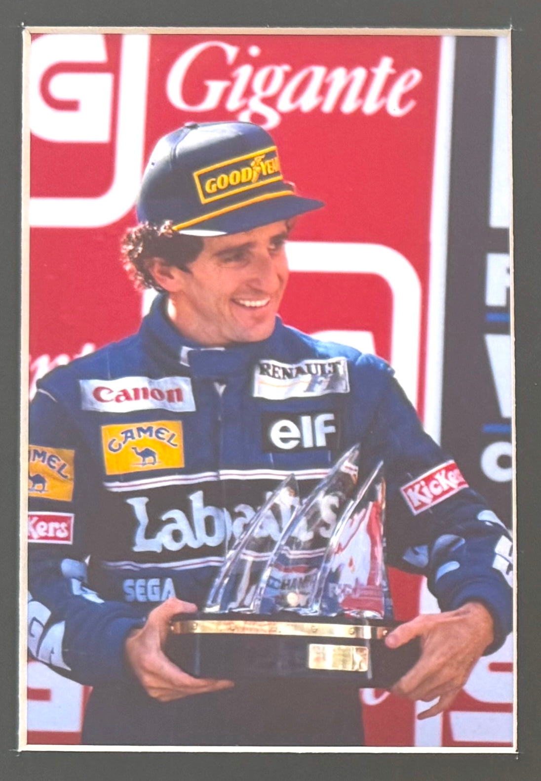 Alain Prost, F1 World Champion, Hand Signed Framed McLaren Photo Presentation & COA