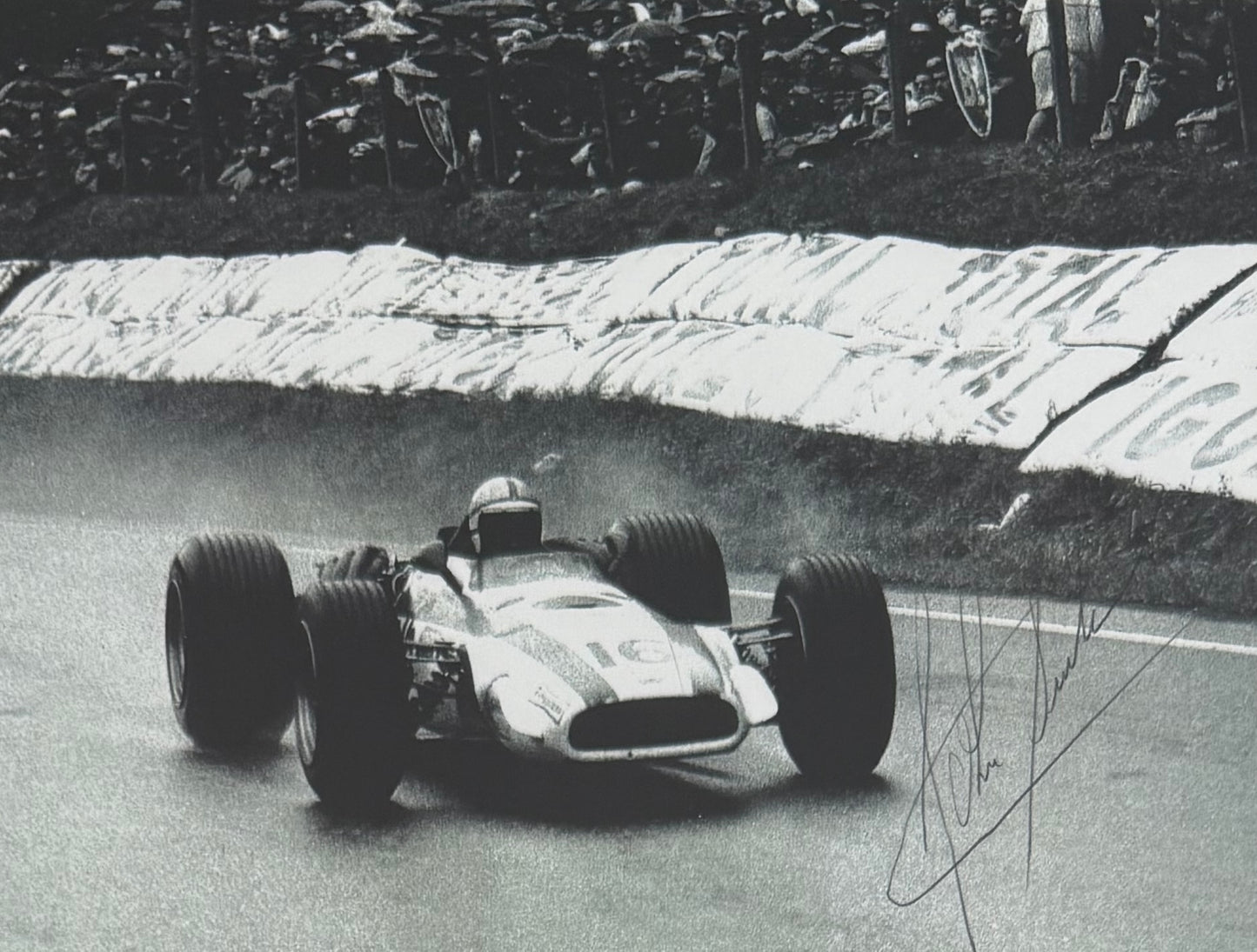 John Surtees, F1, Motorcycle, Racing Legend, Hand Signed Photo With COA