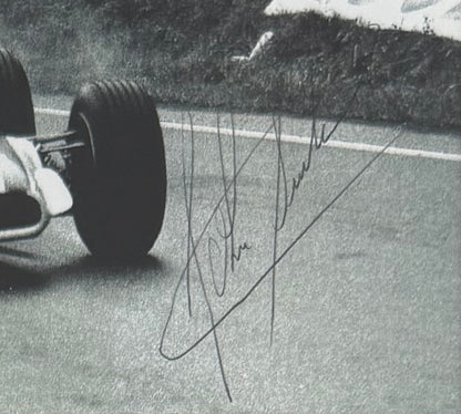John Surtees, F1, Motorcycle, Racing Legend, Hand Signed Photo With COA
