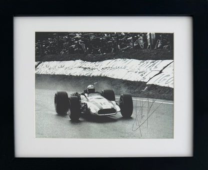 John Surtees, F1, Motorcycle, Racing Legend, Hand Signed Photo With COA