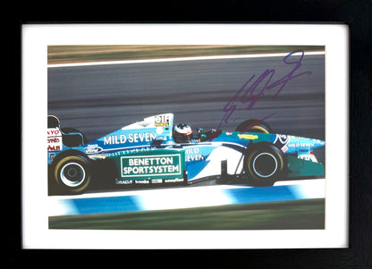 Michael Schumacher, F1 Hand Signed Framed Photo Presentation With COA