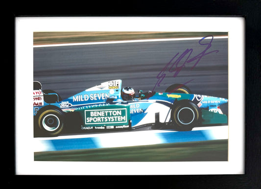 Michael Schumacher, F1 Hand Signed Framed Photo Presentation With COA