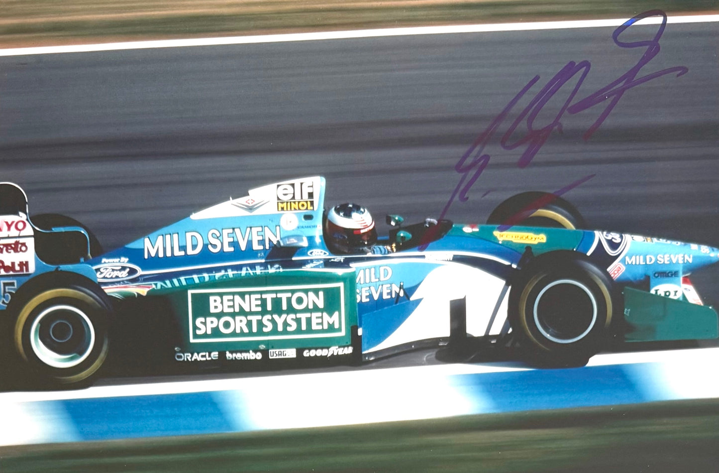 Michael Schumacher, F1 Hand Signed Framed Photo Presentation With COA
