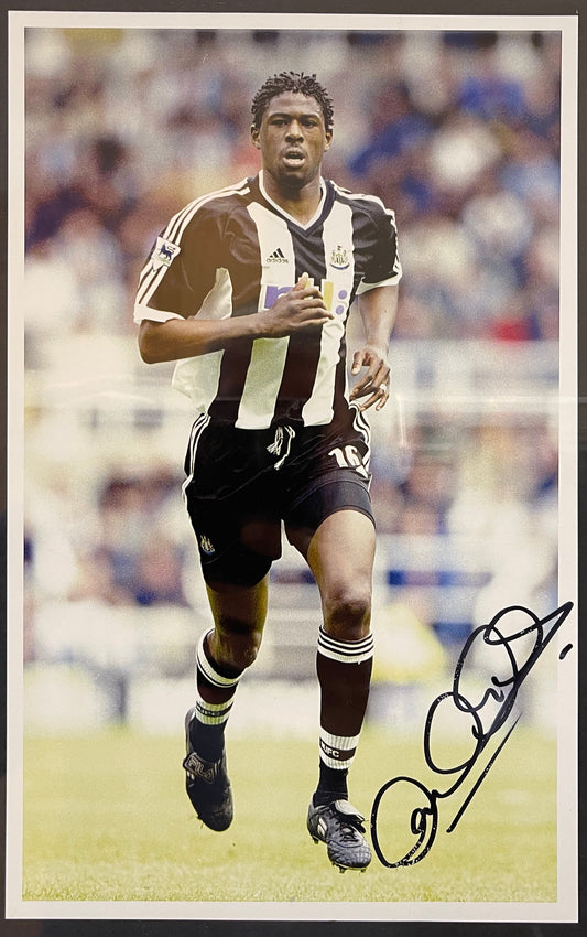 CARL CORT NEWCASTLE UNITED HAND SIGNED PHOTO WITH COA