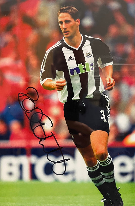 ROBBIE ELLIOTT NEWCASTLE UNITED HAND SIGNED PHOTO WITH COA