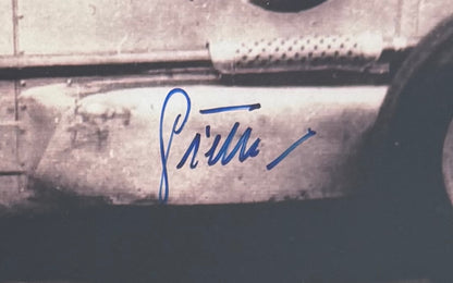 Paul Pietsch, 1930's Nazi Germany Racing Driver, Hand Signed Framed 30cm x 20cm Maserati Photo & COA