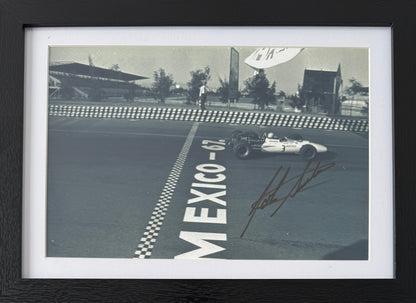 John Surtees, F1, Motorcycle, Racing Legend, Hand Signed Photo With COA