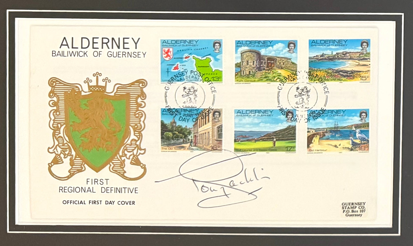 Tony Jacklin, 'The Open' Golf Legend, Hand Signed First Day Cover FDC 40cm x 30cm Framed & COA