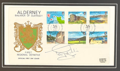 Tony Jacklin, 'The Open' Golf Legend, Hand Signed First Day Cover FDC 40cm x 30cm Framed & COA