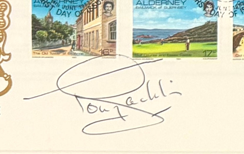 Tony Jacklin, 'The Open' Golf Legend, Hand Signed First Day Cover FDC 40cm x 30cm Framed & COA