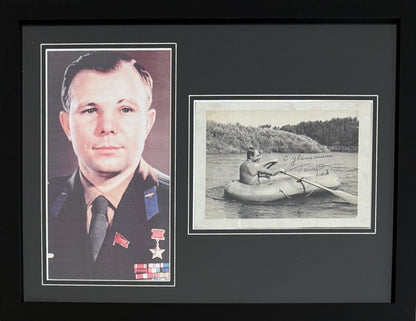 Yuri Gagarin, Soviet Cosmonaut, First Person In Space, Hand Signed Photo & COA