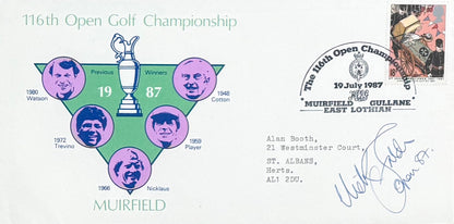 Nick Faldo, 'The Open' Golf Legend, Hand Signed First Day Cover FDC 40cm x 30cm Framed & COA