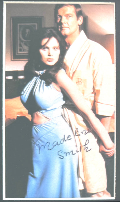 Madeline Smith, 007 'Miss Caruso' James Bond Actress, Hand Signed Photo & COA
