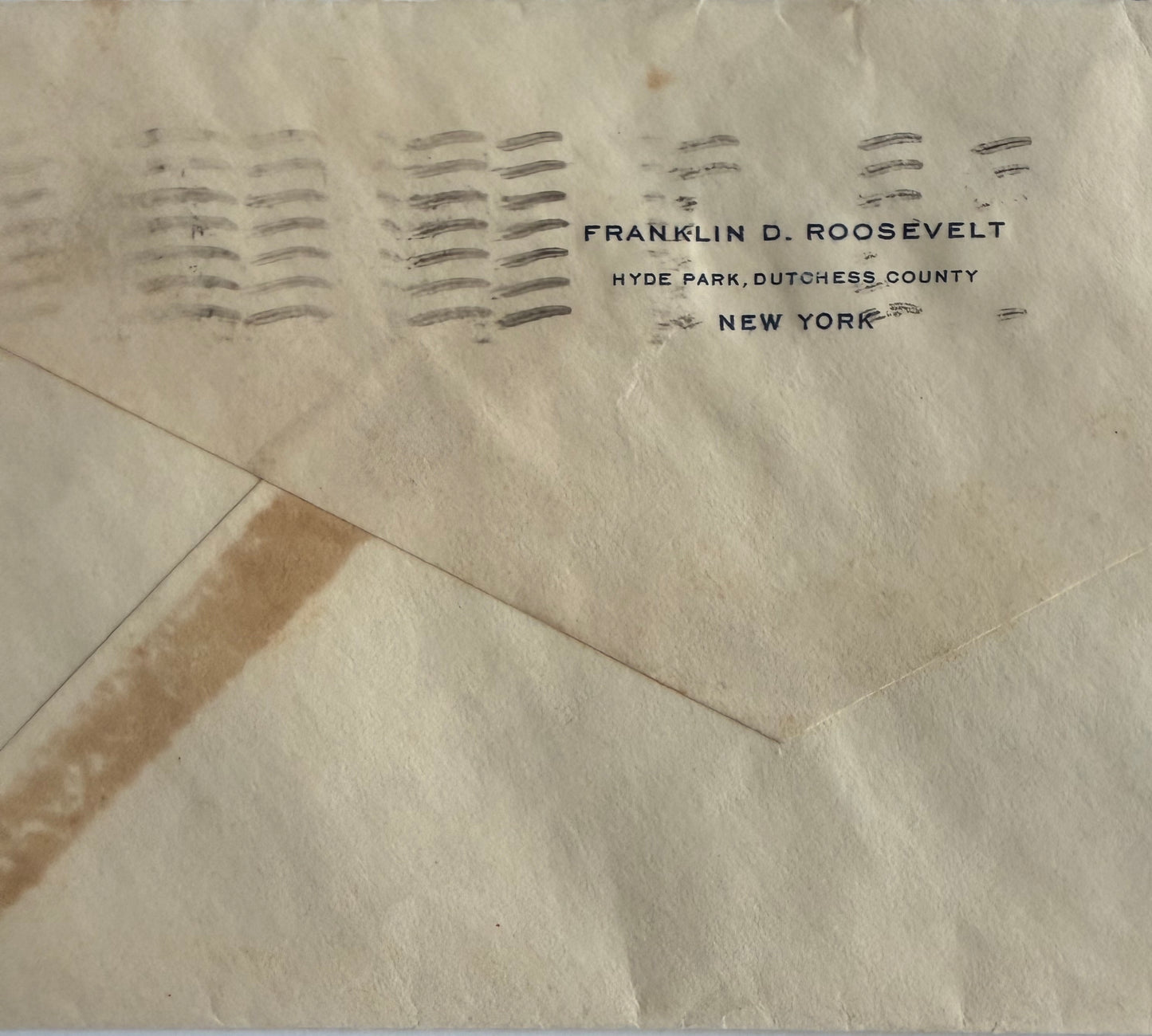 Franklin D. Roosevelt, 32nd American President, Hand Signed Letter Presentation, With COA