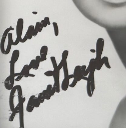 Janet Leigh, Hollywood Actress, Hand Signed Original Publicity Photo & COA