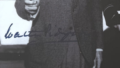 Walter Pidgeon, Hand Signed Framed, Mounted Original Publicity Photo With COA