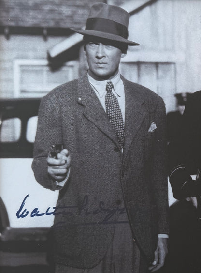 Walter Pidgeon, Hand Signed Framed, Mounted Original Publicity Photo With COA