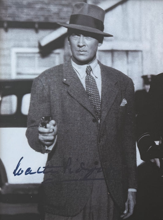 Walter Pidgeon, Hand Signed Framed, Mounted Original Publicity Photo With COA