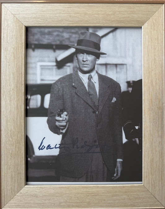 Walter Pidgeon, Hand Signed Framed, Mounted Original Publicity Photo With COA