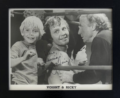 Jon Voight, Hand Signed Framed (25x20cm) 'The Champ' Photo Presentation With COA