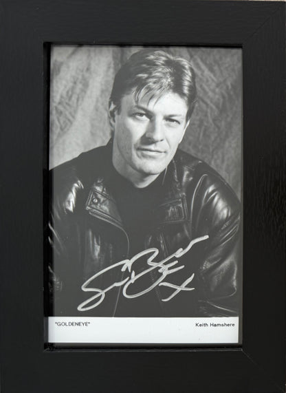 Sean Bean, James Bond 007 Hand Signed Framed 'GoldenEye' Photo With COA