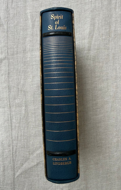 Charles Lindbergh, Guaranteed Hand Signed 'Spirit of St. Louis' Book, & COA
