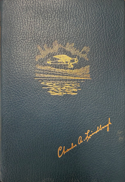 Charles Lindbergh, Guaranteed Hand Signed 'Spirit of St. Louis' Book, & COA
