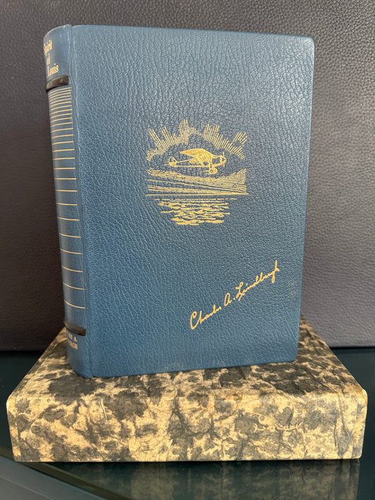Charles Lindbergh, Guaranteed Hand Signed 'Spirit of St. Louis' Book, & COA