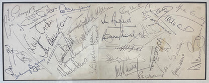 FULL ENGLAND 1966 WORLD CUP SQUAD HAND SIGNED PRESENTATION WITH COA